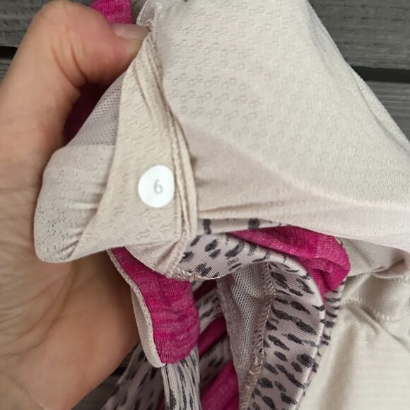 Lululemon Wild Tank Top Pink Size 6 - Picture 8 of 10